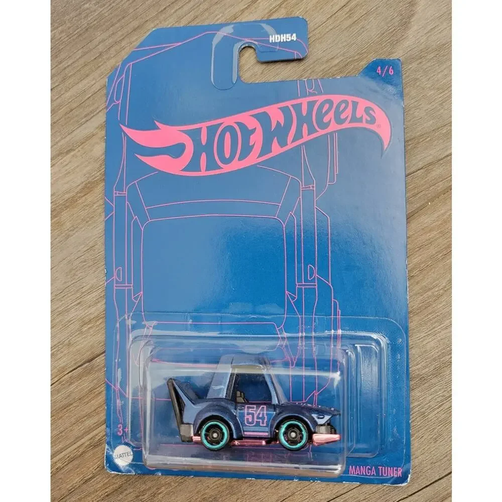 Hot Wheels Manga Tuner Blue & Pink Car NEW
